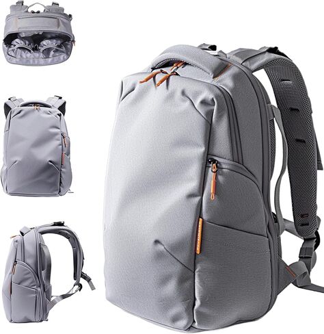 BABELIO Grid Wizard Diaper Bag Backpack - Multi Function Waterproof Diaper Bag, Travel Essentials Baby Bag with 4 Individual Organizers, Insulated Bottle Holders, Baby Shower Gifts, Black in Saudi Arabia