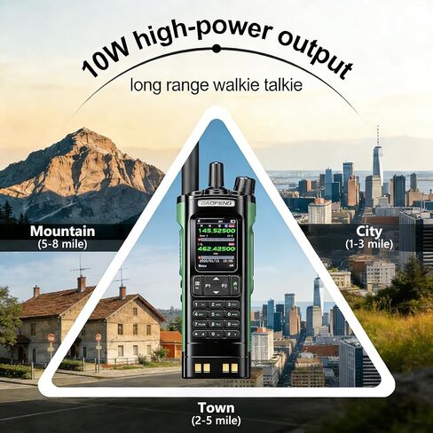 راديو BAOFENG DM-32UV 10W DMR مع GPS NOAA للمشي لمسافات طويلة والتخييم متعدد الموجات المحمولة راديو نسخة تردد نوع C بطاقات اتصالات 2 اتجاه راديو طويل المدى لاسلكي تخاطب الأشعة فوق البنفسجية ثنائي النطاق الرقمي التناظري هام راديو in Kuwait