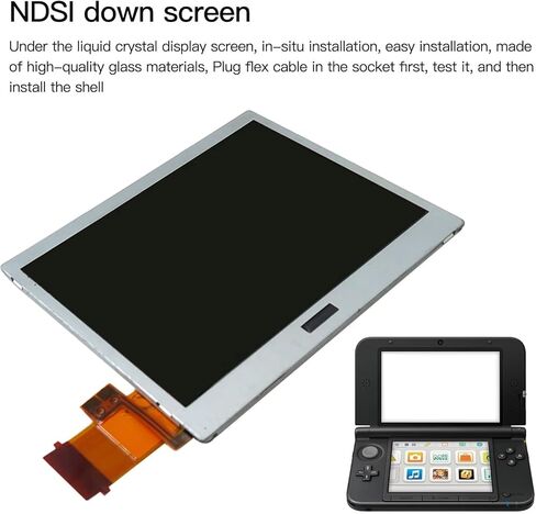 Bottom Replacement LCD Touch Display Screen Tools For Nintendo DS Lite DSL NDSL in Saudi Arabia