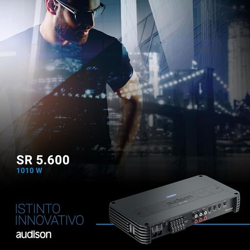 Audison SR 5.600 D-Class 5 Ch Amplifier 115 Wrms X 4/550 Wrms X 1 at 2-Ohms in Saudi Arabia