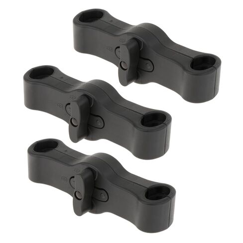 3 Pieces Pushchair Coupler Insert 2 in1 Dual Stroller Connectors Safety Side by Side Stroller Connector for Cart Accessory, for Leclerc in Saudi Arabia