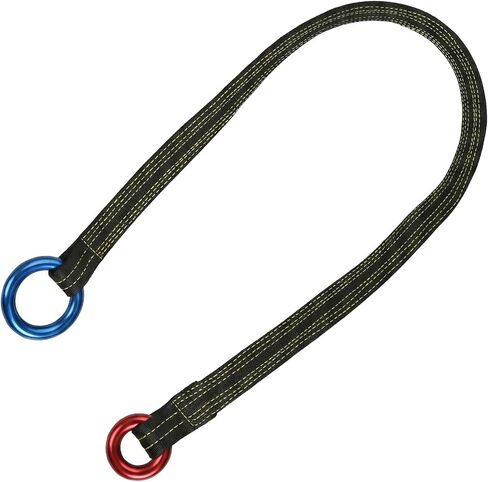 شجرة Arborist الاحتكاك التوقف شجرة تسلق الكامبيوم التوقف حلقة حزام حبال مرساة قابلة للاسترجاع 35.4 بوصة/43 بوصة in Kuwait