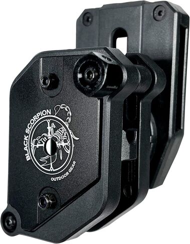 Black Scorpion Gear Ambidextrous Single/Double Stack Competition Magazine Pouch in Saudi Arabia