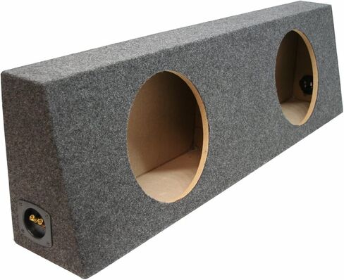 American Sound Connection Universal Standard Standard Cab Truck Kicker Comp C12 Dual 12 "Sub Box Enclosure - نهائي 2 أوم in Saudi Arabia