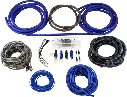 Harmony Audio Alpine متوافق مع 2002-2013 Chevy Avalanche W12S4 مزدوج 12 بوصة مضخم صوت 500 واط محمل صندوق فرعي محكم الإغلاق | حزمة HA-A800.1 800 واط، مجموعة أسلاك 4GA Amp in Kuwait