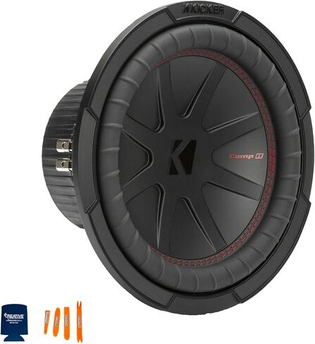 حاوية مضخم صوت عالمية مقاس 10 بوصات من SSV Works US-10U مع مضخم صوت 48CWR104 CompR مقاس 10 بوصات، DVC، 4 أوم 400 وات RMS in Saudi Arabia