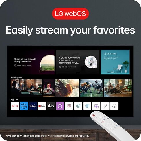 جهاز عرض LG CineBeam Q HU710PB 4K ذكي محمول مع ضبط تلقائي للشاشة، تركيز تلقائي، ليزر RGB، ما يصل إلى 154% DCI-P3، نسبة تباين 450,000:1، مكبرات صوت مدمجة، HDR10، HDMI، USB، HID in Kuwait
