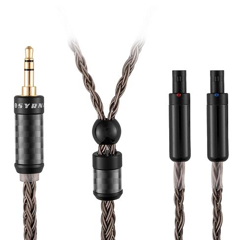 4 Pin XLR Balanced Headphone Cable Compatible with Sennheiser HD800s HD800 HD820s HD820 HD8XX Dharma D1000 16 Core Upgrade Replacement Cord (with 4 Pin XLR Balanced, 2Meters/6.5ft) in Saudi Arabia