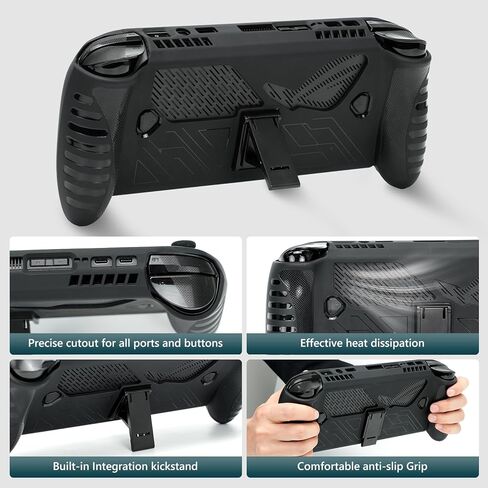 Diocall 3 in 1 Accessories Kit for Rog Xbox Ally X/Rog Xbox Ally, Accessories Bundle Include Hard Carrying Case, Protective Sleeve Cover and 2 Tempered Glass Screen Protectors in Saudi Arabia