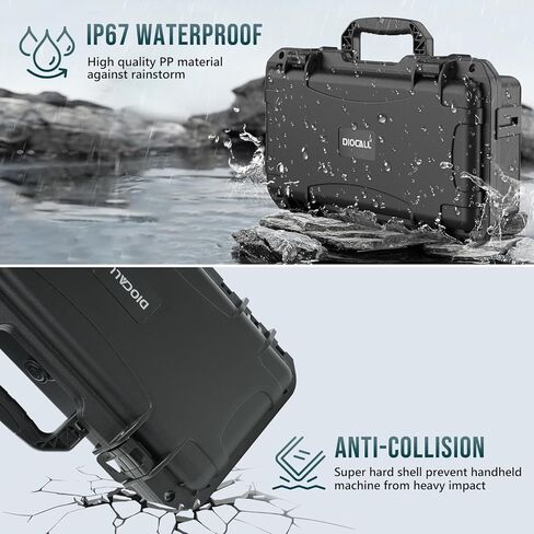 Diocall 3 in 1 Accessories Kit for Rog Xbox Ally X/Rog Xbox Ally, Accessories Bundle Include Hard Carrying Case, Protective Sleeve Cover and 2 Tempered Glass Screen Protectors in Saudi Arabia