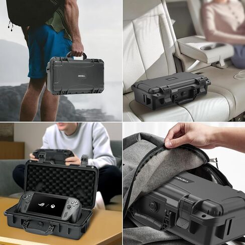 Diocall 3 in 1 Accessories Kit for Rog Xbox Ally X/Rog Xbox Ally, Accessories Bundle Include Hard Carrying Case, Protective Sleeve Cover and 2 Tempered Glass Screen Protectors in Saudi Arabia