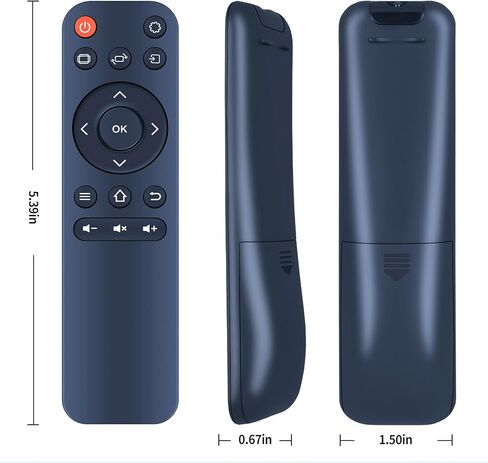 New Projector Remote Control Replacement fit for HAPPRUN H1 Native 1080P Livehouse Cinema Home Projector in Saudi Arabia