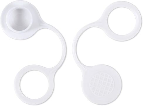 2pcs Cooler Drain Plug Caps, Leak Proof Plastic Replacement Parts for Igloo 25-70 QT Ice Chest Coolers Triple-Snap Drain Plug Cover in Kuwait