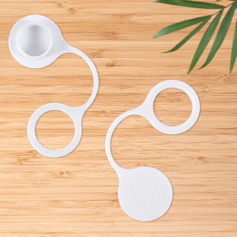 2pcs Cooler Drain Plug Caps, Leak Proof Plastic Replacement Parts for Igloo 25-70 QT Ice Chest Coolers Triple-Snap Drain Plug Cover in Kuwait