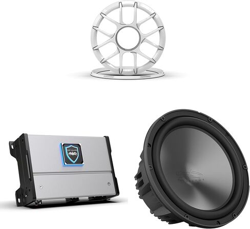Wet Sounds HTM-1 - مضخم صوت أحادي النطاق من سلسلة HTM فئة D 1200 وات عند 1 أوم مع أصوات رطبة REVO 10 FA S4 V3 - سلسلة REVO 10 بوصة مضخم صوت مجاني 4 أوم V3، أصوات سوداء ورطبة REVO 10 ADP XZ-W in Saudi Arabia