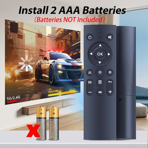 بديل جهاز التحكم عن بعد الجديد مناسب لجهاز عرض الأفلام YABER Y31 5G Mini DLP 1080P WiFi in Kuwait