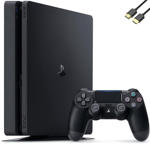 CYOIDAI أحدث وحدة تحكم ألعاب Playstation 4 بسعة 1 تيرابايت Slim PS4، Wi-Fi 5، بلوتوث 4.0 مع U Deal HDMI (متجدد) in Saudi Arabia