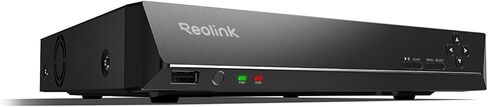 REOLINK 16CH Network Video Recorder Bundle with Extra 200W Power Adapter, Backup Power for Reolink NVR, 24/7 Recording to Pre-Installed 4TB HDD, Compatible with 4/5/8/12/16MP PoE Cameras in Saudi Arabia
