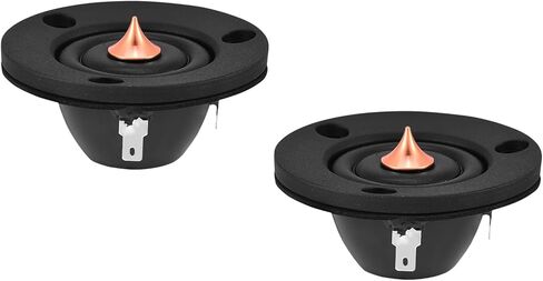 2pcs 2" 4Ohm 30W Silk Film Dome Tweeter Speaker Car Loudspeakers with Magnet for HiFi Multimedia Surround Teaching PA Systems in Saudi Arabia