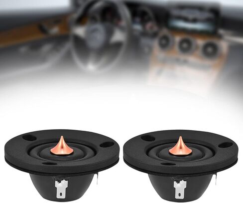 2pcs 2" 4Ohm 30W Silk Film Dome Tweeter Speaker Car Loudspeakers with Magnet for HiFi Multimedia Surround Teaching PA Systems in Saudi Arabia