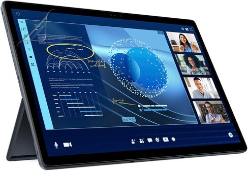 Dell Latitude 7350 Detachable 13 inch Laptop screen protector Matte Anti Glare Anti Fingerprint Multi Layer Premium Protection 2 Pack in Saudi Arabia