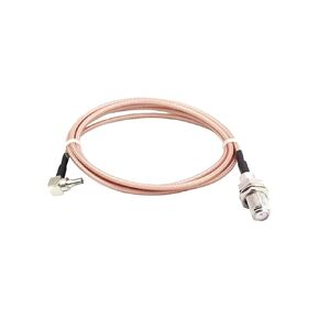 F نوع أنثى إلى CRC9 ذكر الزاوية اليمنى RG316 كابل ضفيرة للمودم الجديد 2026 عالي لمكونات إلكترونية موثوقة ودقة وأداء مستقر in Kuwait