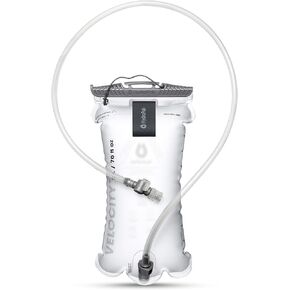 خزان ترطيب HydraPak Velocity (1.5 لتر أو 2 لتر)، قربة مياه رفيعة، صمام عض ذاتي الغلق، مانع للتسرب، قابل للعكس، آمن للاستخدام في غسالة الأطباق in Saudi Arabia