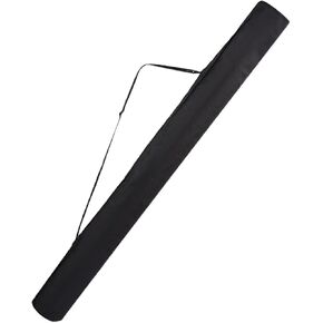 حقيبة عمود الصيد، حقيبة تخزين عمود الصيد، حقائب تنظيم قضيب قماش أكسفورد أسود للمعدات والمعدات والسفر والأنشطة الخارجية، هدايا عملية شخصية للصيادين in Kuwait