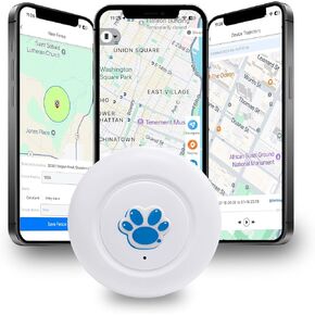 700-Day Battery GPS Tracker - No Monthly Fee, No SIM Card, Real-Time Tracking for Car, Pet, Kid. Mini Magnetic Waterproof Locator with Built-in Alarm & 2 Year Use. in Kuwait