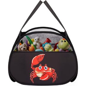 yohoolyo 95l لعبة سلة تخزين مربع الصدر للأولاد طفل رضيع أطفال، قابلة للطي المنبثقة شبكة كبيرة لعبة المنظم سلة مع مقابض لمنطقة غرفة المعيشة، غرفة اللعب، خزانة (ديناصور والأسد) in Kuwait