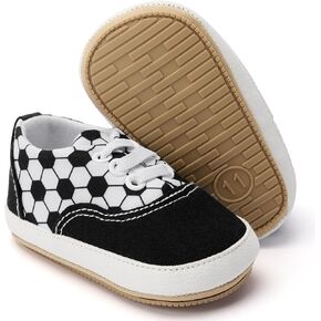 أحذية رياضية قماشية للجنسين من BACSAC للأطفال الأولاد والبنات، أحذية للرضع حديثي الولادة مع نعل ناعم مضاد للانزلاق، خفيفة الوزن وقابلة للتنفس in Kuwait