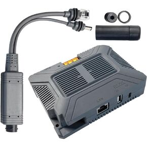 مجموعة حاقن Starlink Mini PoE، 150 وات 12 فولت إلى 48 فولت، محول طاقة عبر إيثرنت مع مقسم، بديل لطبق Starlink Mini، مقاوم للماء IP68 للاستخدام الخارجي خارج الشبكة in Kuwait