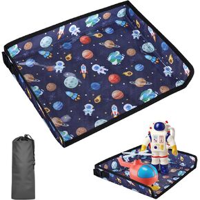 صينية سفر للأطفال على شكل طائرة لمقعد السيارة للأطفال الصغار - صينية للأطفال الصغار للطائرة أو القطار - ضروريات السفر الأساسية ومستلزمات الطيران - وحيد القرن الوردي in Kuwait