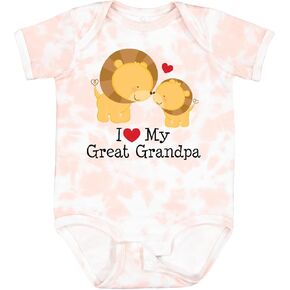 inktastic I Love My Great Grandpa Baby Bodysuit in Saudi Arabia