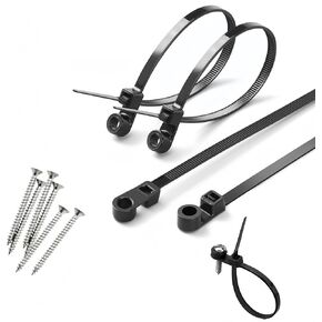 150PCS Nylon Universal Cable Tie Buckle, Heavy Duty Self-Locking Zip Ties, UV-Resistant Plastic Fasteners for Car Repair, Wire Bundling, Home & Garage Cable Management in Saudi Arabia