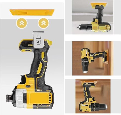 11pcs Tool Holders and 11pcs Battery Holder for Dewalt 20V Battery Drill Tool with Screws in Saudi Arabia