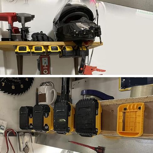 11pcs Tool Holders and 11pcs Battery Holder for Dewalt 20V Battery Drill Tool with Screws in Saudi Arabia