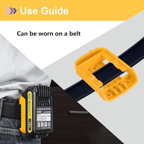 11pcs Tool Holders and 11pcs Battery Holder for Dewalt 20V Battery Drill Tool with Screws in Saudi Arabia