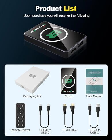 إصدار ترقية Magic Box 2026 (مروحة تبريد مدمجة) محول CarPlay اللاسلكي ومحول Android Auto اللاسلكي، بث Netflix، YouTube، للسيارات المزودة بـ OEM Wired CarPlay/Android Auto in Kuwait