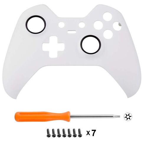 سياج جانبي بديل لغطاء الواجهة باللون الأبيض الشديد لجهاز تحكم Xbox One Elite (موديل 1698) - وحدة التحكم والغطاء الخلفي غير متضمنين in Saudi Arabia
