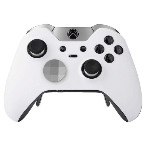 سياج جانبي بديل لغطاء الواجهة باللون الأبيض الشديد لجهاز تحكم Xbox One Elite (موديل 1698) - وحدة التحكم والغطاء الخلفي غير متضمنين in Saudi Arabia