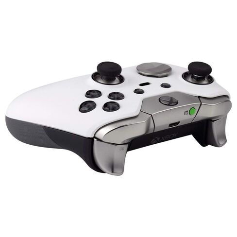 سياج جانبي بديل لغطاء الواجهة باللون الأبيض الشديد لجهاز تحكم Xbox One Elite (موديل 1698) - وحدة التحكم والغطاء الخلفي غير متضمنين in Saudi Arabia