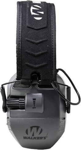غطاء أذن إلكتروني من Walker's Ultimate Quad Connect مع بلوتوث (NRR 27dB)، أسود/رمادي، مقاس واحد in Saudi Arabia