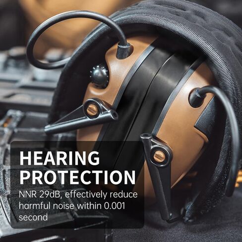EARMOR M300T Bluetooth Hearing Protection, Electronic Ear Muffs For Shooting Noise Reduction With Gel Ear Pads in Saudi Arabia