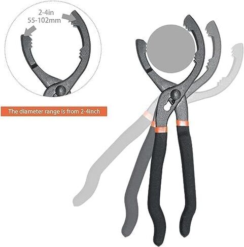 مفتاح فلتر الزيت 64 مم 14 فلوت دقيق باستخدام الحاسب الآلي أداة إزالة فلتر زيت الألومنيوم لسيارة لكزس تويوتا كامري تندرا تاكوما 4 رانر RAV4 والمزيد in Kuwait