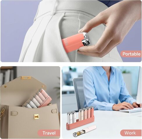 Weekly Pill Organizer for Women - Pink 7 Day Pill Box with 21 Compartments, 3 Times a Day Large Travel Medicine Case & Vitamin Dispenser for Daily Medications, Cute Design in Saudi Arabia