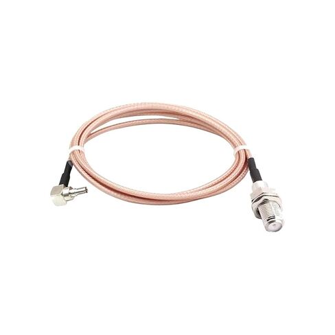 F نوع أنثى إلى CRC9 ذكر الزاوية اليمنى RG316 كابل ضفيرة للمودم الجديد 2026 عالي لمكونات إلكترونية موثوقة ودقة وأداء مستقر in Kuwait