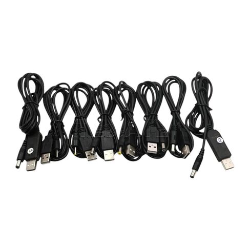 USpB DC Boost Cable DC5.5 2.1mm تحويل الجهد 5V إلى 5 9V 12V راوتر مودم بصري كابل الطاقة جديد 2026 عالي لمكونات إلكترونية موثوقة ودقة وأداء مستقر in Kuwait