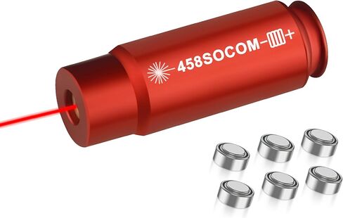 GOTICAL Red Dot .458 Laser Bore Sighter Boresight Hunting Tool 458 Cartridge Bore Sight Red Laser boresighter in Saudi Arabia