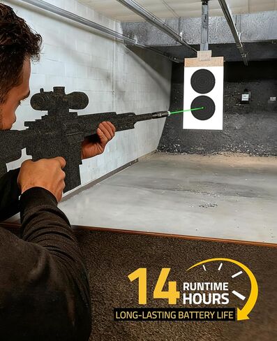 مجموعة أدوات رؤية تجويف الليزر CVLIFE مع 32 محولًا يناسب عيار 17 إلى 12 جيجا جهاز Boresighter ليزر أخضر/أحمر قابل لإعادة الشحن مع مفتاح زر كبير in Kuwait